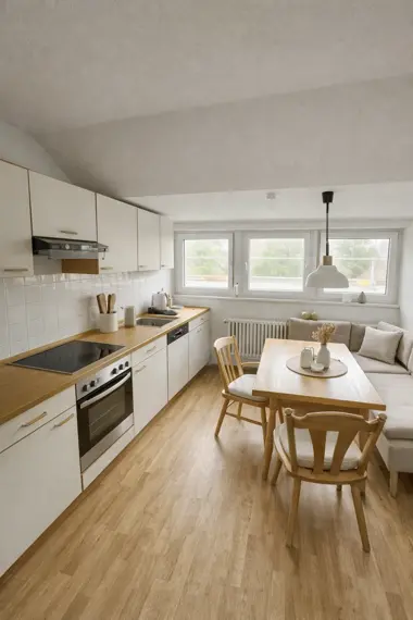 Dachgeschosswohnung | MFH top saniert (EH70) | 3 Zimmer | Nord-Balkon - Vorschaubild 5