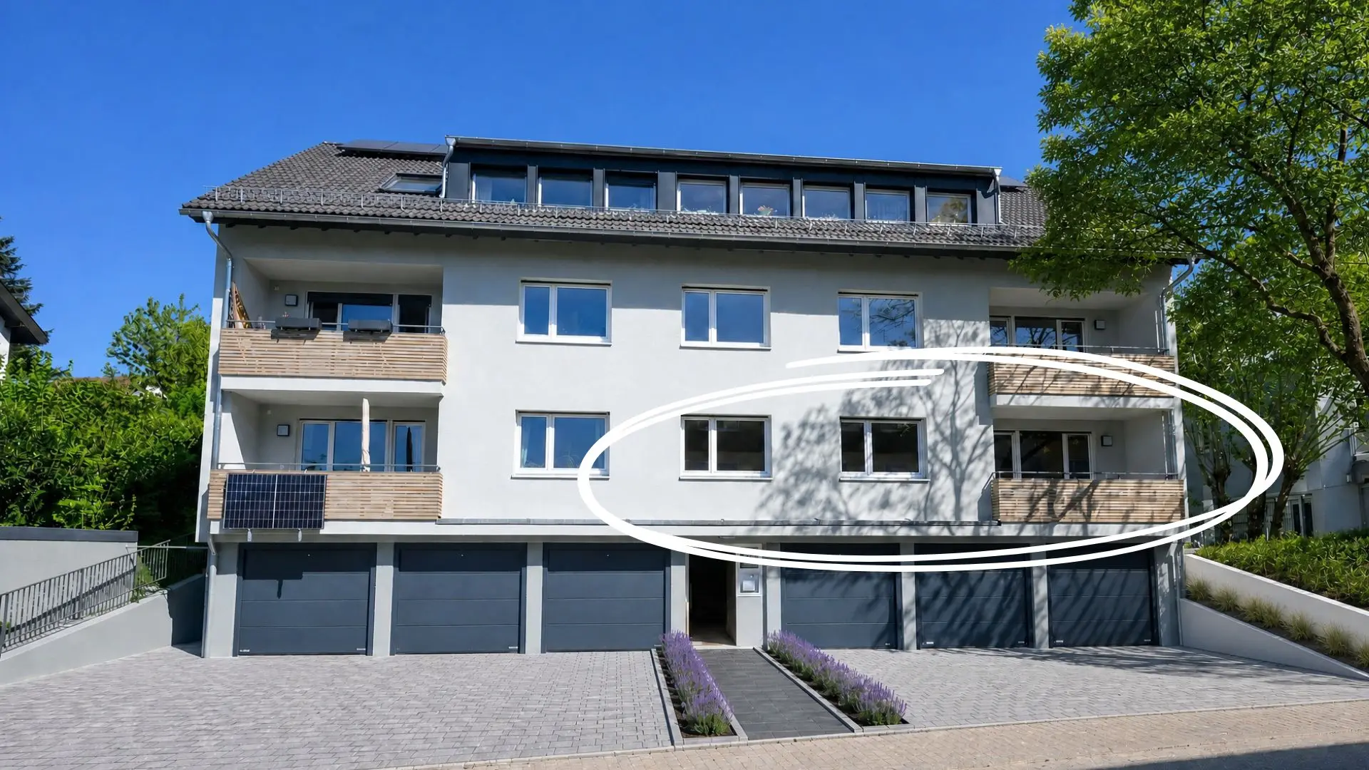 kernsanierte Gartenwohnung | MFH top saniert (EH70) | sofort bezugsfrei | 3 Zimmer | 2 Balkone